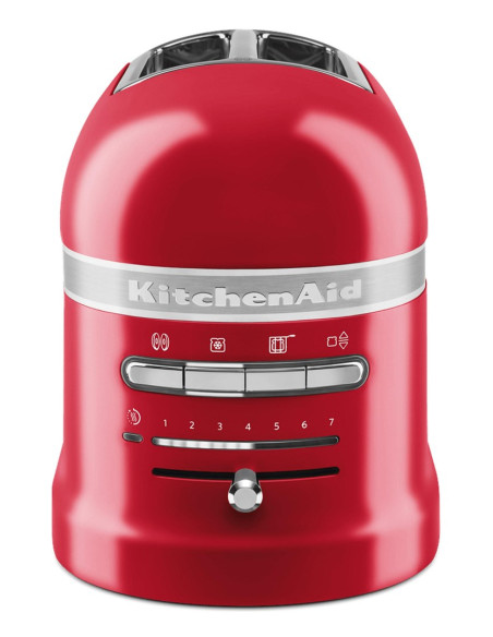 Kitchenaid 5Kmt2204Eer 7 2 Kaw. 1250 W Czerwony, Stal Nierdzewna