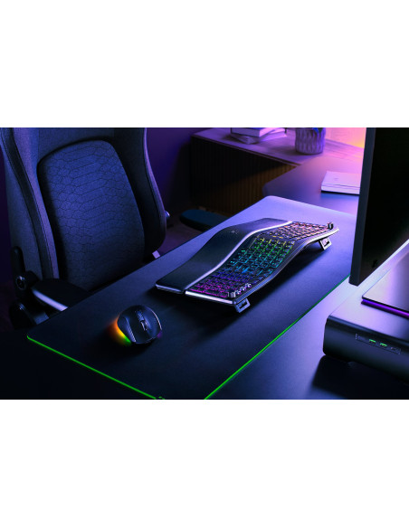 Razer Pro Type Ergo Klawiatura Uniwersalne Usb + Rf Wireless + Bluetooth Qwerty Us English Czarny