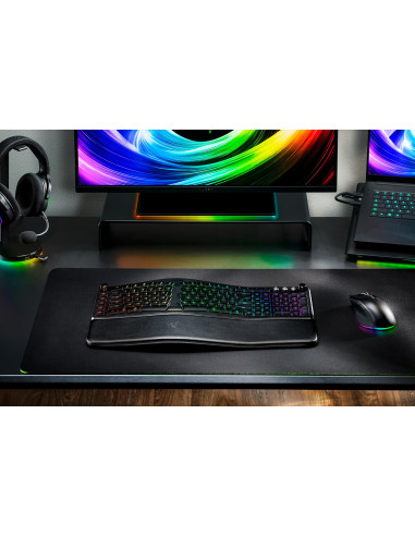 Razer Pro Type Ergo Klawiatura Uniwersalne Usb + Rf Wireless + Bluetooth Qwerty Us English Czarny