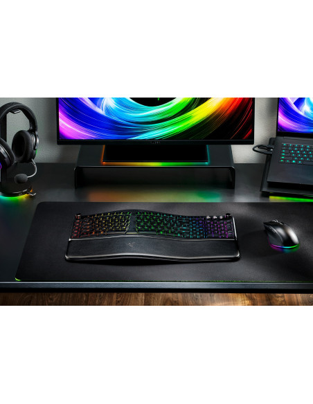 Razer Pro Type Ergo Klawiatura Uniwersalne Usb + Rf Wireless + Bluetooth Qwerty Us English Czarny