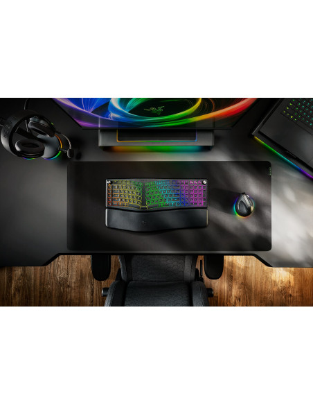 Razer Pro Type Ergo Klawiatura Uniwersalne Usb + Rf Wireless + Bluetooth Qwerty Us English Czarny