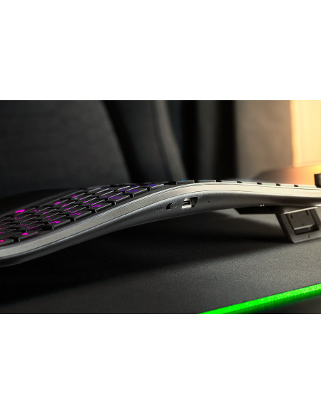 Razer Pro Type Ergo Klawiatura Uniwersalne Usb + Rf Wireless + Bluetooth Qwerty Us English Czarny