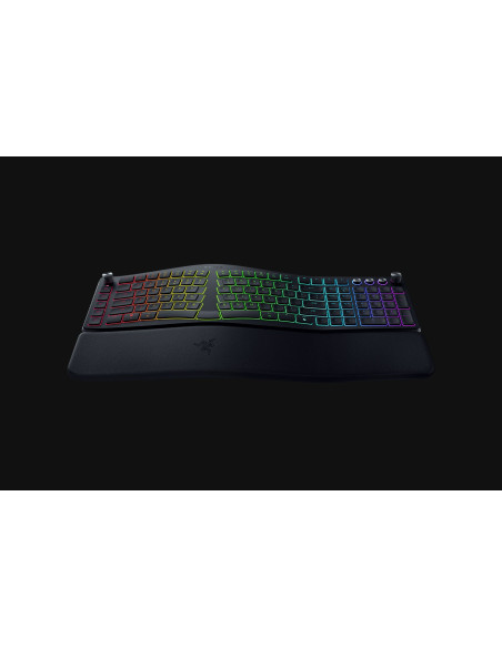 Razer Pro Type Ergo Klawiatura Uniwersalne Usb + Rf Wireless + Bluetooth Qwerty Us English Czarny
