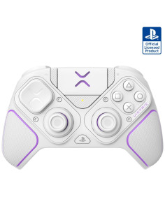 Pdp 052-002-Wh Kontroler Gier Fioletowy, Biały Rf/Usb Gamepad Analogowa/Cyfrowa Pc, Playstation 4, Playstation 5 2