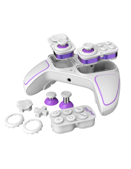 Pdp 052-002-Wh Kontroler Gier Fioletowy, Biały Rf/Usb Gamepad Analogowa/Cyfrowa Pc, Playstation 4, Playstation 5