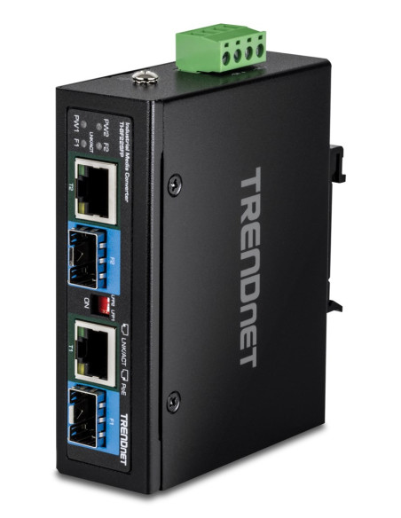 Trendnet Ti-Bf22Sfp Konwerter Sieciowy 1000 Mbit/S Czarny