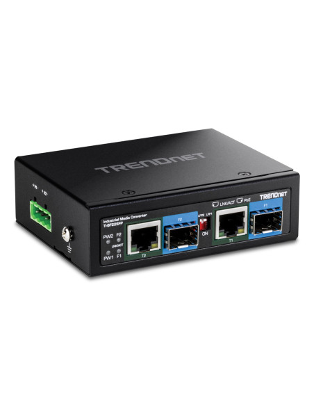 Trendnet Ti-Bf22Sfp Konwerter Sieciowy 1000 Mbit/S Czarny