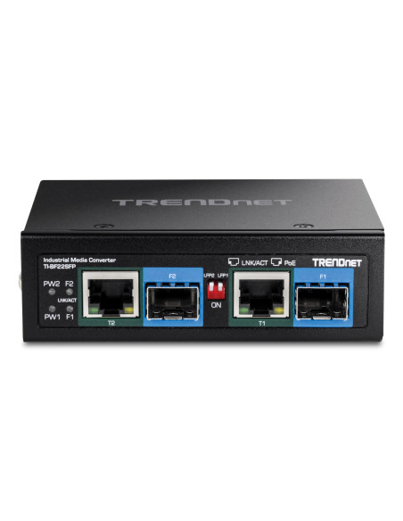 Trendnet Ti-Bf22Sfp Konwerter Sieciowy 1000 Mbit/S Czarny