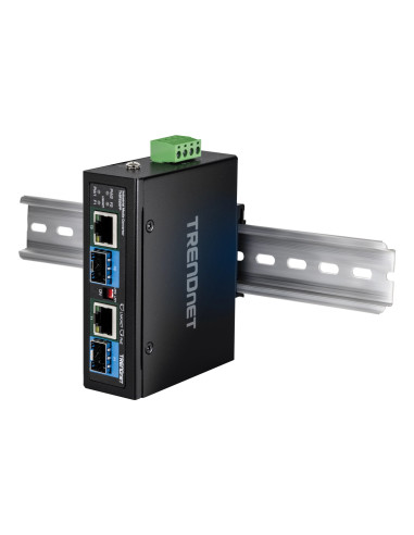 Trendnet Ti-Bf22Sfp Konwerter Sieciowy 1000 Mbit/S Czarny