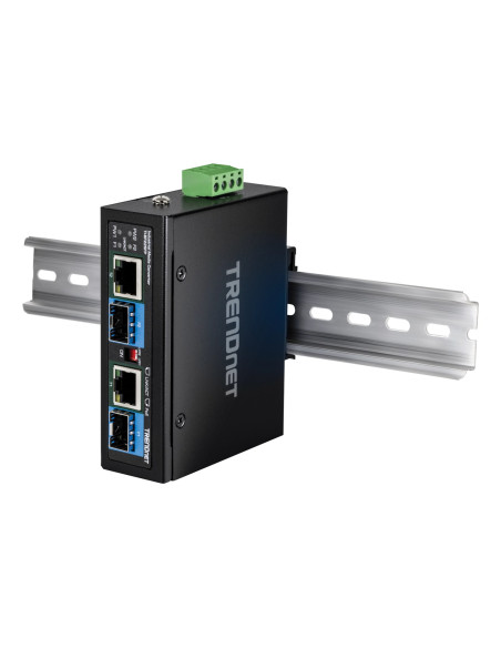 Trendnet Ti-Bf22Sfp Konwerter Sieciowy 1000 Mbit/S Czarny