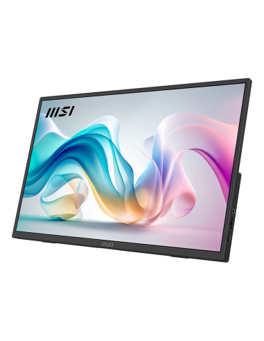 Msi Pro Mp165De E6 Przenośny Telewizor / Monitor Przenośny Monitor Czarny 39,6 Cm (15.6") Led 1920 X 1080 Px