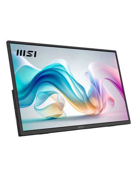 Msi Pro Mp165De E6 Przenośny Telewizor / Monitor Przenośny Monitor Czarny 39,6 Cm (15.6") Led 1920 X 1080 Px