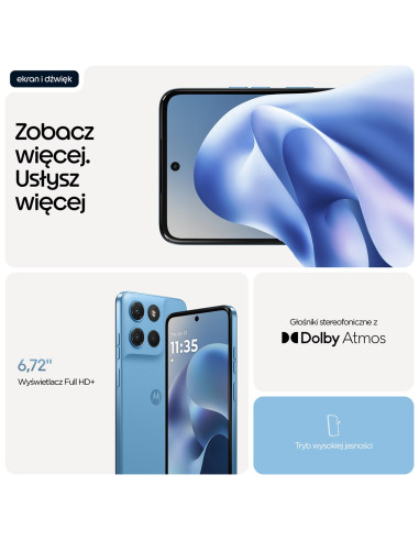Motorola Moto G17 Power 8/256Gb Pantone Alaskan Blue
