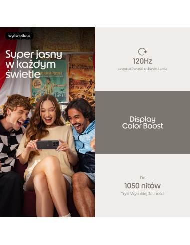 Motorola Moto G37 16,9 Cm (6.67") Dual Sim Android 16.0 5G Usb Type-C 4 Gb 128 Gb 5200 Mah Szary