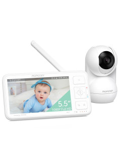 Momcozy Bm014-Wh12Ba-A Niania Elektroniczna Biały 2