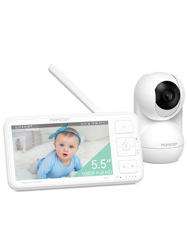Momcozy Bm014-Wh12Ba-A Niania Elektroniczna Biały