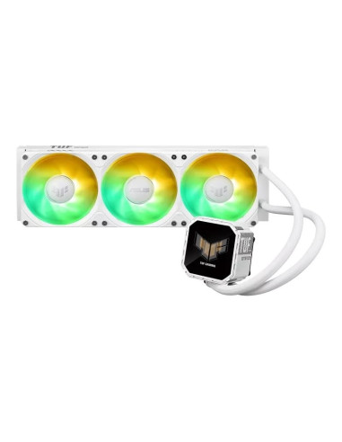 Asus Tuf Gaming Lc Iii 360 Argb Lcd White Edition Procesor Chłodnica Cieczy All-In-One 12 Cm Biały 1 Szt.
