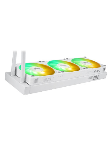 Asus Tuf Gaming Lc Iii 360 Argb Lcd White Edition Procesor Chłodnica Cieczy All-In-One 12 Cm Biały 1 Szt.