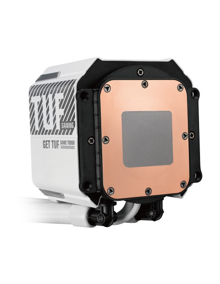 Asus Tuf Gaming Lc Iii 360 Argb Lcd White Edition Procesor Chłodnica Cieczy All-In-One 12 Cm Biały 1 Szt.