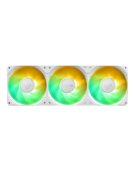 Asus Tuf Gaming Lc Iii 360 Argb Lcd White Edition Procesor Chłodnica Cieczy All-In-One 12 Cm Biały 1 Szt.