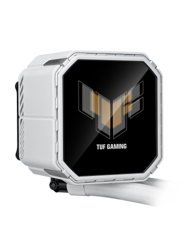Asus Tuf Gaming Lc Iii 360 Argb Lcd White Edition Procesor Chłodnica Cieczy All-In-One 12 Cm Biały 1 Szt.