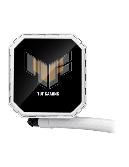 Asus Tuf Gaming Lc Iii 360 Argb Lcd White Edition Procesor Chłodnica Cieczy All-In-One 12 Cm Biały 1 Szt.