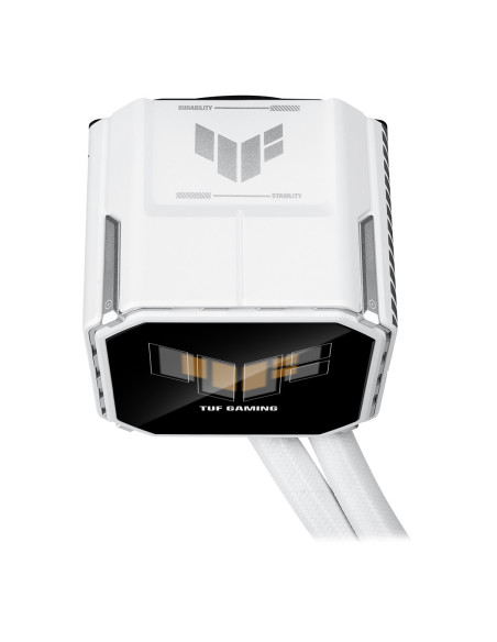 Asus Tuf Gaming Lc Iii 360 Argb Lcd White Edition Procesor Chłodnica Cieczy All-In-One 12 Cm Biały 1 Szt.