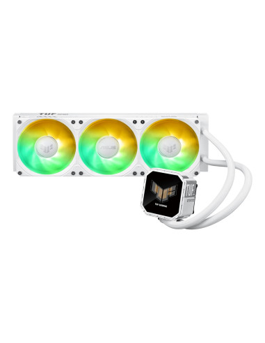 Asus Tuf Gaming Lc Iii 360 Argb Lcd White Edition Procesor Chłodnica Cieczy All-In-One 12 Cm Biały 1 Szt.