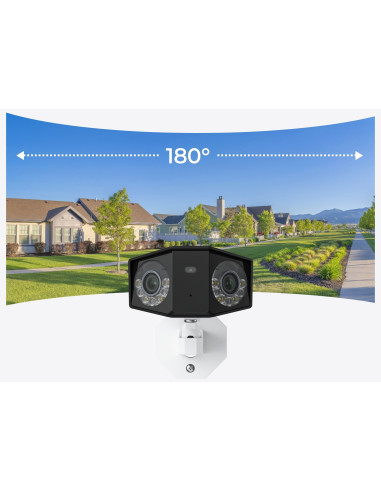Kamera Ip Zewnętrzna Reolink Duo P750 16Mp Dual Lens Biała