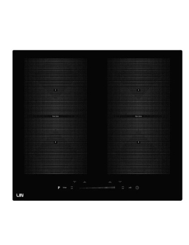 Płyta Indukcyjna Lin Li-B47222 45 Cm | 2 Pola | Powerboost | Timer | Czarny