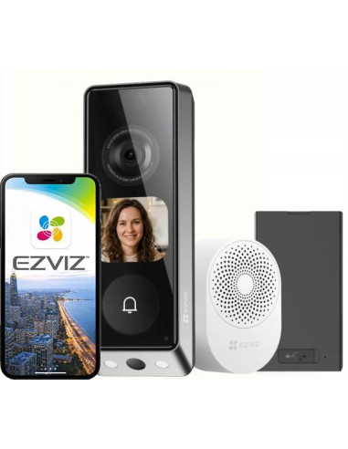 Wideodzwonek Ezviz Ep8 Ultra 6Mp+2Mp Wi-Fi