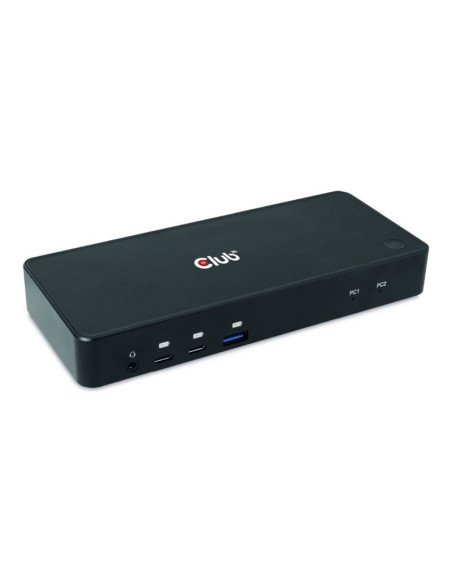 Club3D Csv-1585 Przełącznik Kvm Czarny