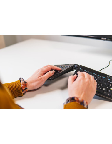 Klawiatura Bakkerelkhuizen Goldtouch Travel Go2 Tastatur (Qwertz) Ergonomisch