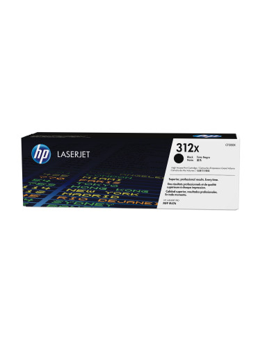 Hp Wkład Laserjet 312X O Dużej Wydajności Z Czarnym Tonerem