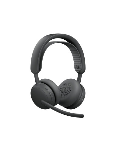 Logitech Zone Wireless 2 Es Zestaw Słuchawkowy Bezprzewodowy Opaska Na Głowę Business/Everyday Usb Type-C Bluetooth Grafitowy