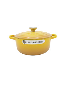 Le Creuset 21177206724430 Signature Gusseisen-Br?Ter Mit Deckel,