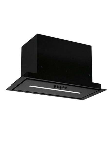 Okap Do Zabudowy Maan Helios 60 Cm | Sterowanie Przyciskami | Led | Czarny
