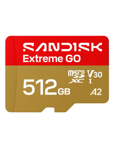 Sandisk Extreme Go Microsd Uhs-I 512Gb Microsd 240Mb/S(R) / 160Mb/S(W)