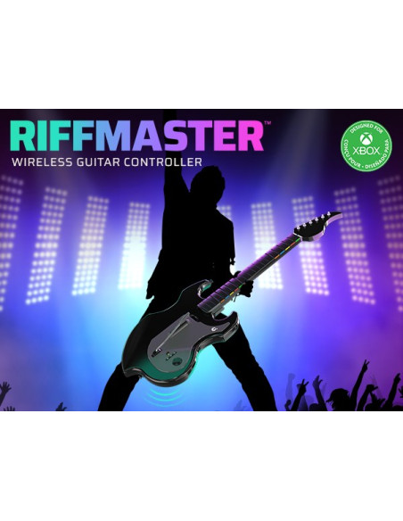Pdp Riffmaster Czarny, Szary Gitara Analogowa/Cyfrowa Pc, Xbox One, Xbox Series S, Xbox Series X