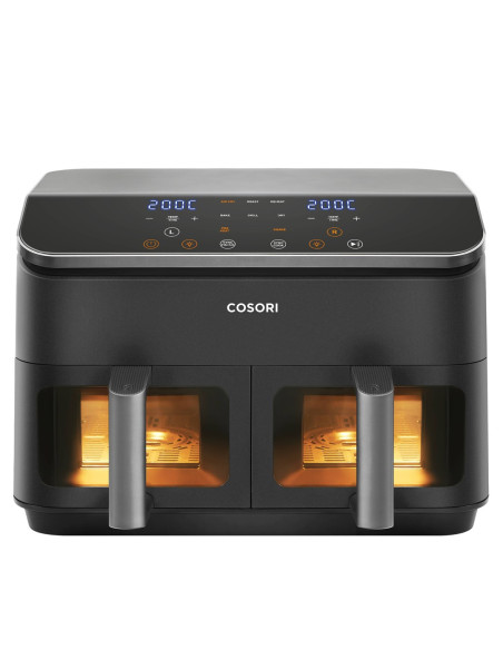 Cosori Dual Basket Chef Edition Frytownica Beztłuszczowa Czarny