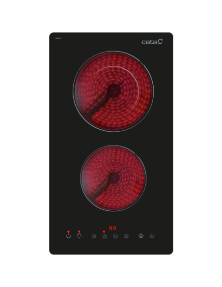 Cata Td 3002 Bk Czarny Wbudowany 29 Cm Ceramiczna 2 Stref(Y)