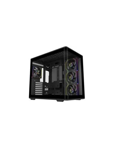 Cooler Master Elite 600 Tower Czarny, Przezroczysty