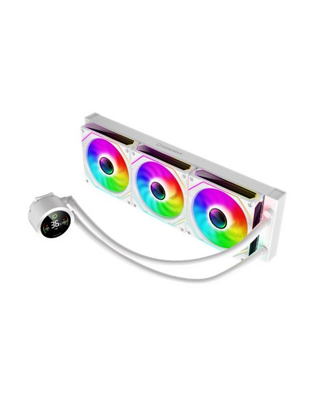 Gamemax Iceburg 360 Digital Wh System Chłodzenia Komputerów Procesor Chłodnica Cieczy All-In-One 12 Cm Biały 1 Szt.