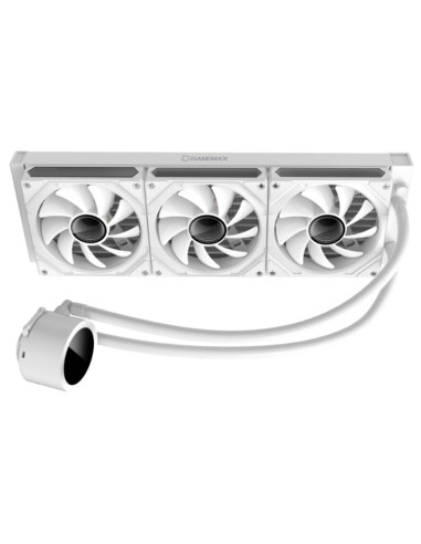 Gamemax Iceburg 360 Digital Wh System Chłodzenia Komputerów Procesor Chłodnica Cieczy All-In-One 12 Cm Biały 1 Szt.