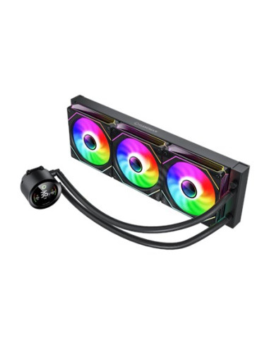 Gamemax Iceburg 360 Digital Bk System Chłodzenia Komputerów Procesor Chłodnica Cieczy All-In-One 12 Cm Czarny 1 Szt.