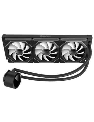 Gamemax Iceburg 360 Digital Bk System Chłodzenia Komputerów Procesor Chłodnica Cieczy All-In-One 12 Cm Czarny 1 Szt.