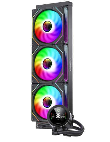 Gamemax Iceburg 360 Digital Bk System Chłodzenia Komputerów Procesor Chłodnica Cieczy All-In-One 12 Cm Czarny 1 Szt.