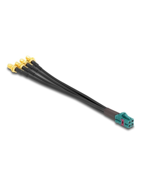 Delock Kabel Mini Fakra Z Żeński Poczwórny Na 4 X Żeńskie Złącze Sma Typu-A Premium