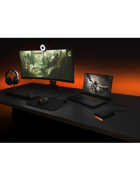 Seagate Game Drive Firecuda Zewnętrzny Dysk Twarde 2 Tb Micro-Usb B 3.2 Gen 1 (3.1 Gen 1) Czarny