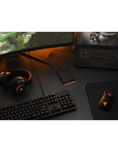 Seagate Game Drive Firecuda Zewnętrzny Dysk Twarde 2 Tb Micro-Usb B 3.2 Gen 1 (3.1 Gen 1) Czarny